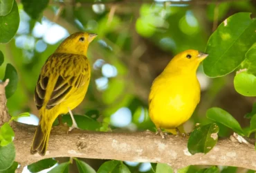 أفضل أنواع أكل الطيور الكناري لتعزيز صحتها